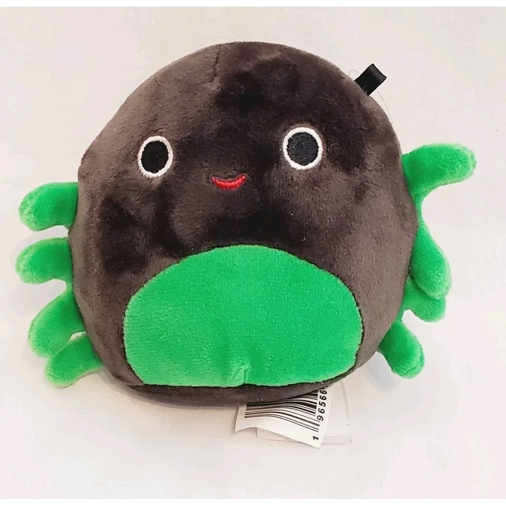 Squishmallows Seymour The Green Black Spider Plush Stuffed Animal Toy 4